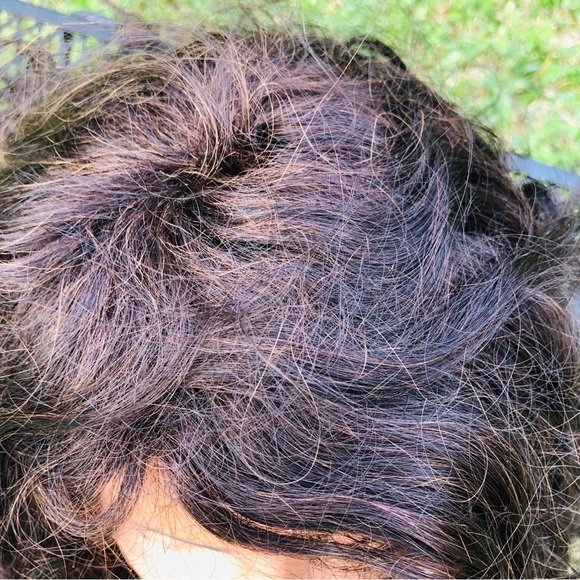 Elegante Brazilian Remy human hair Full wig long 20 inch hair Dark Brown - Picture 2 of 11